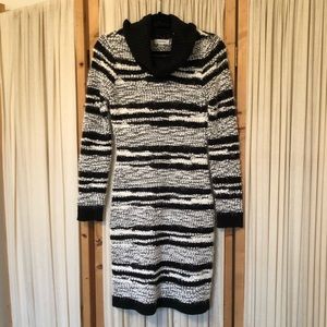 Calvin Klein sweater dress.
